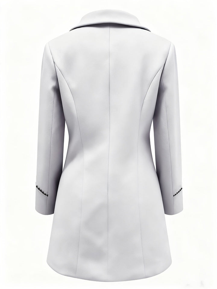 DOUBLE-BREASTED WOMEN'S COAT