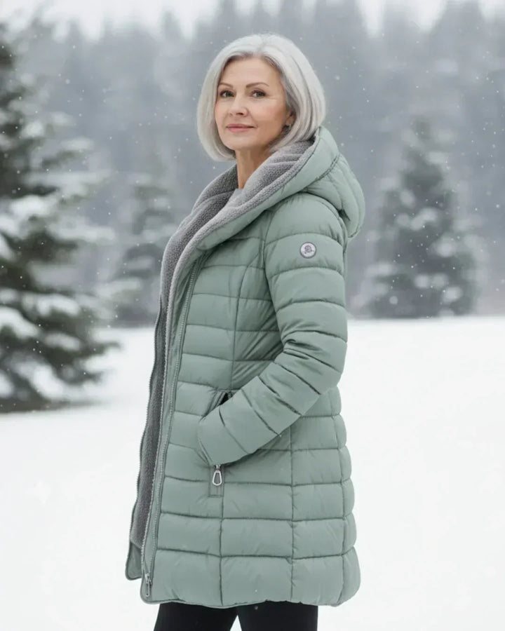 LONG PADDED COAT FOR WOMEN