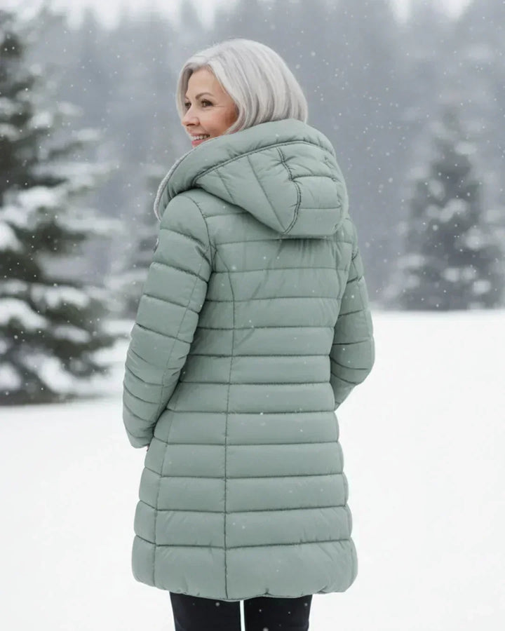 LONG PADDED COAT FOR WOMEN