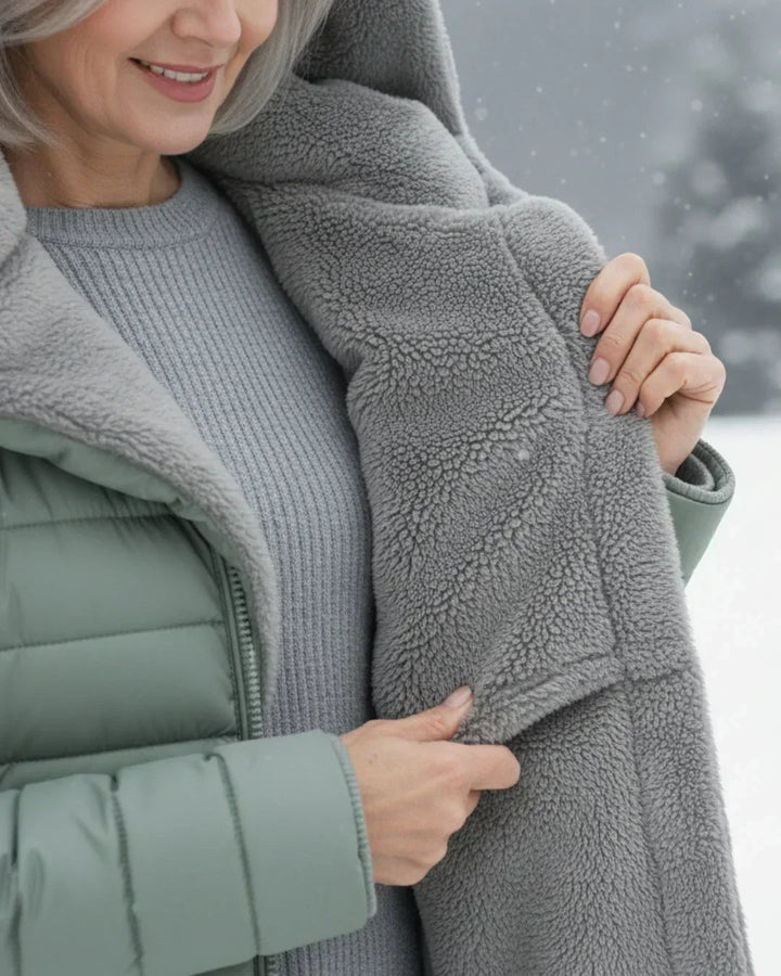 LONG PADDED COAT FOR WOMEN