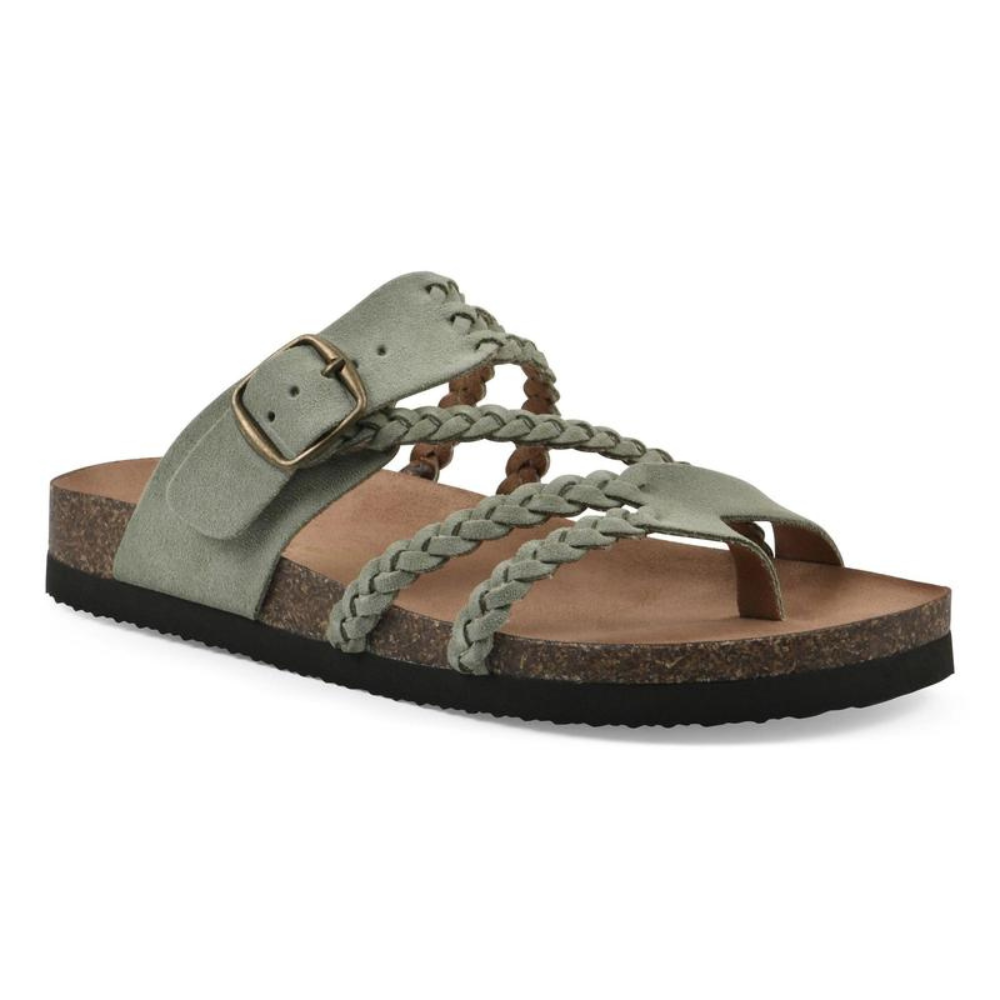 WOVEN CORK SANDALS FOR WOMEN