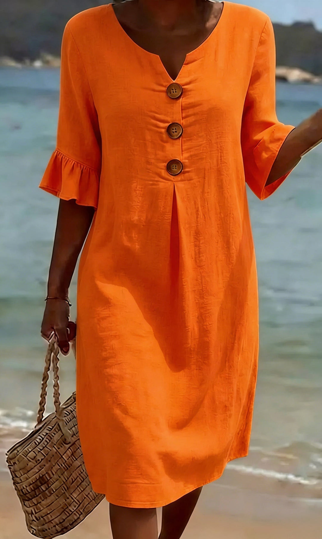 ELEGANT LOOSE DRESS FOR WOMEN