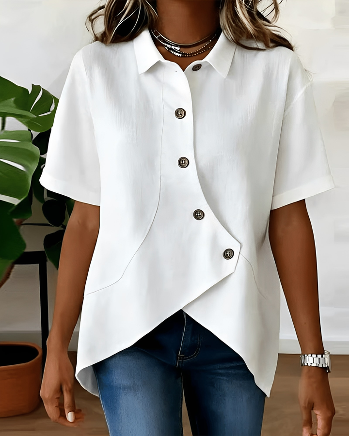 LINEN MIX SHIRT FOR WOMEN