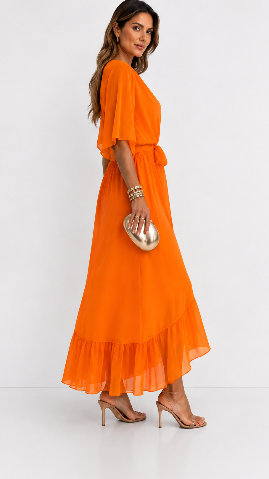 CHIFFON DRESS FOR WOMEN