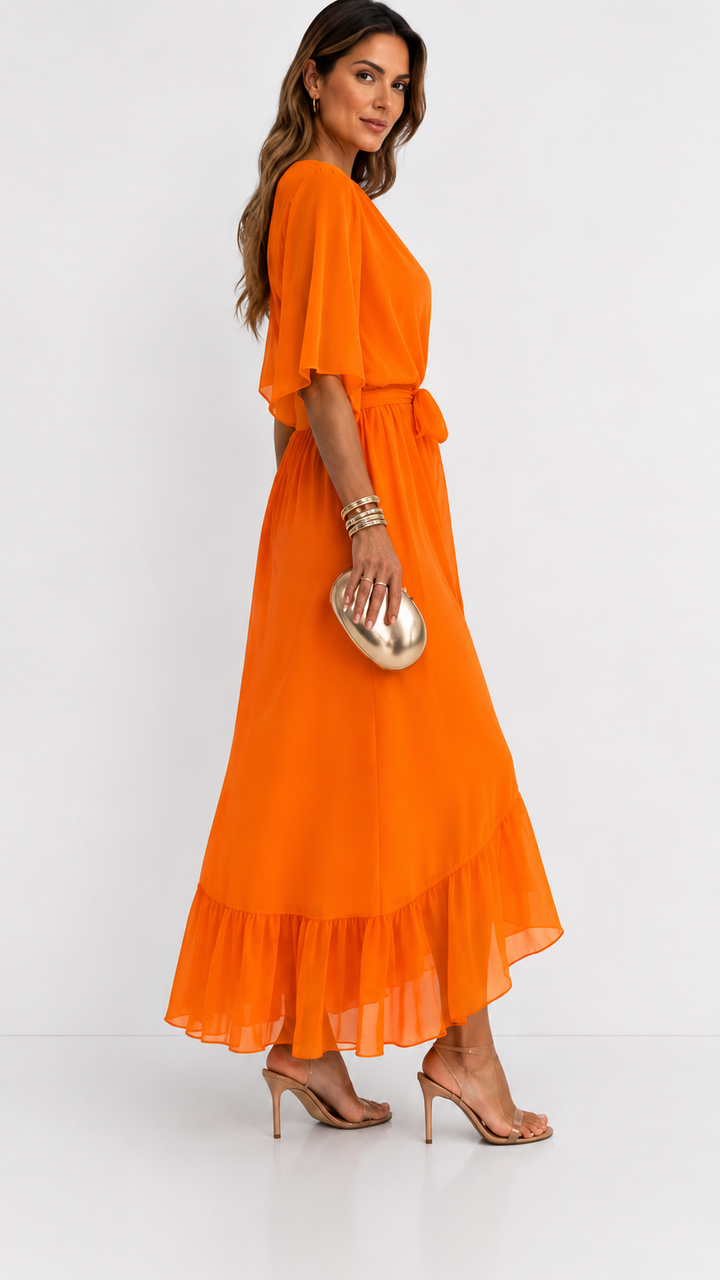 CHIFFON DRESS FOR WOMEN