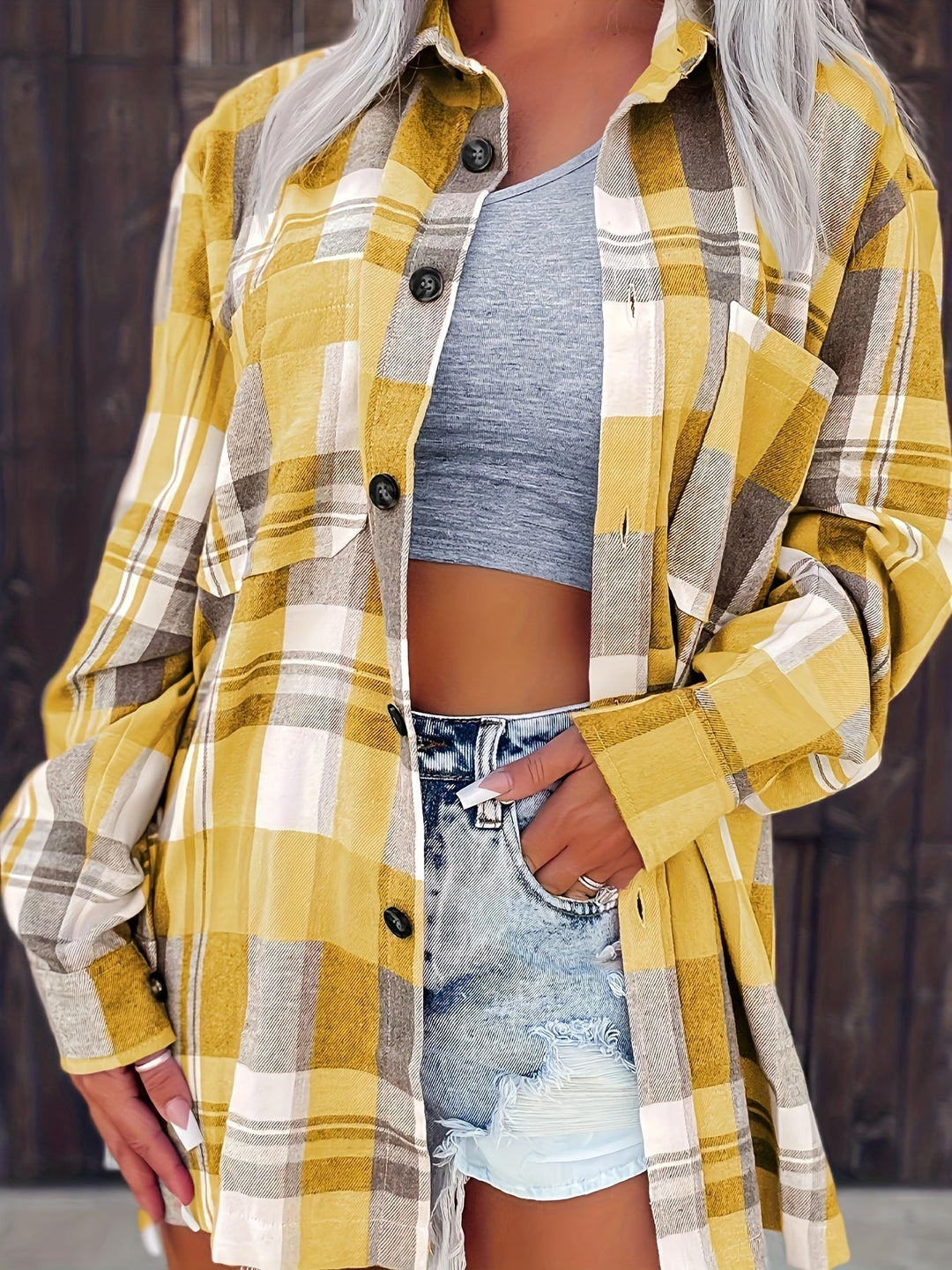 WOMEN'S LONG SLEEVE AUTUMN SHIRT