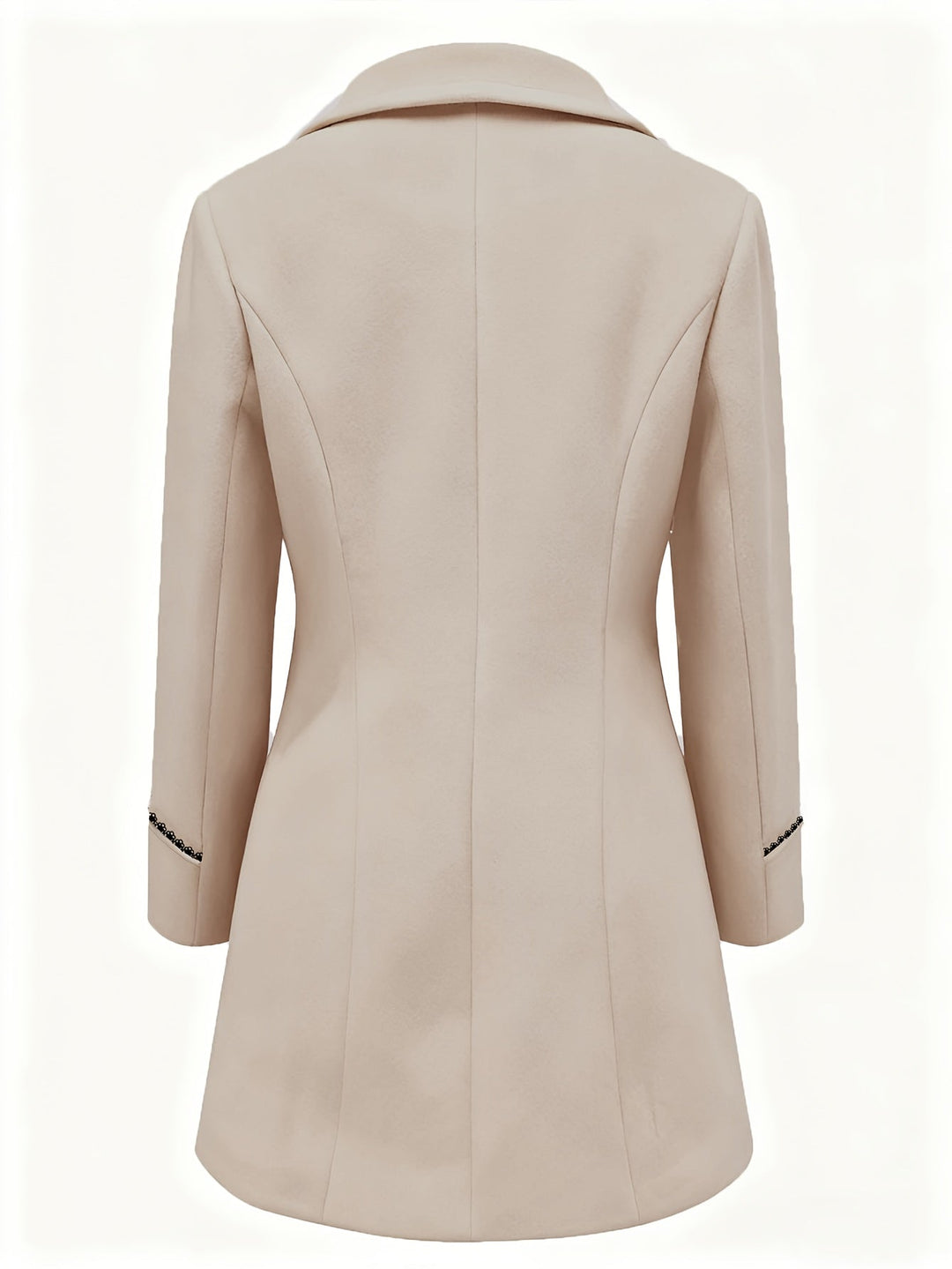 DOUBLE-BREASTED WOMEN'S COAT