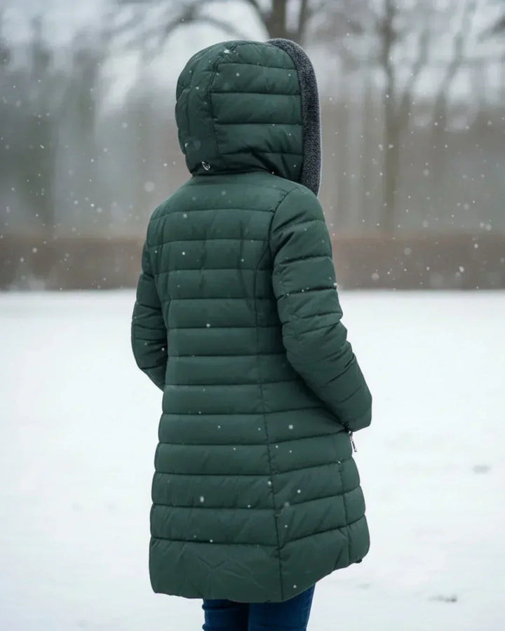 LONG PADDED COAT FOR WOMEN