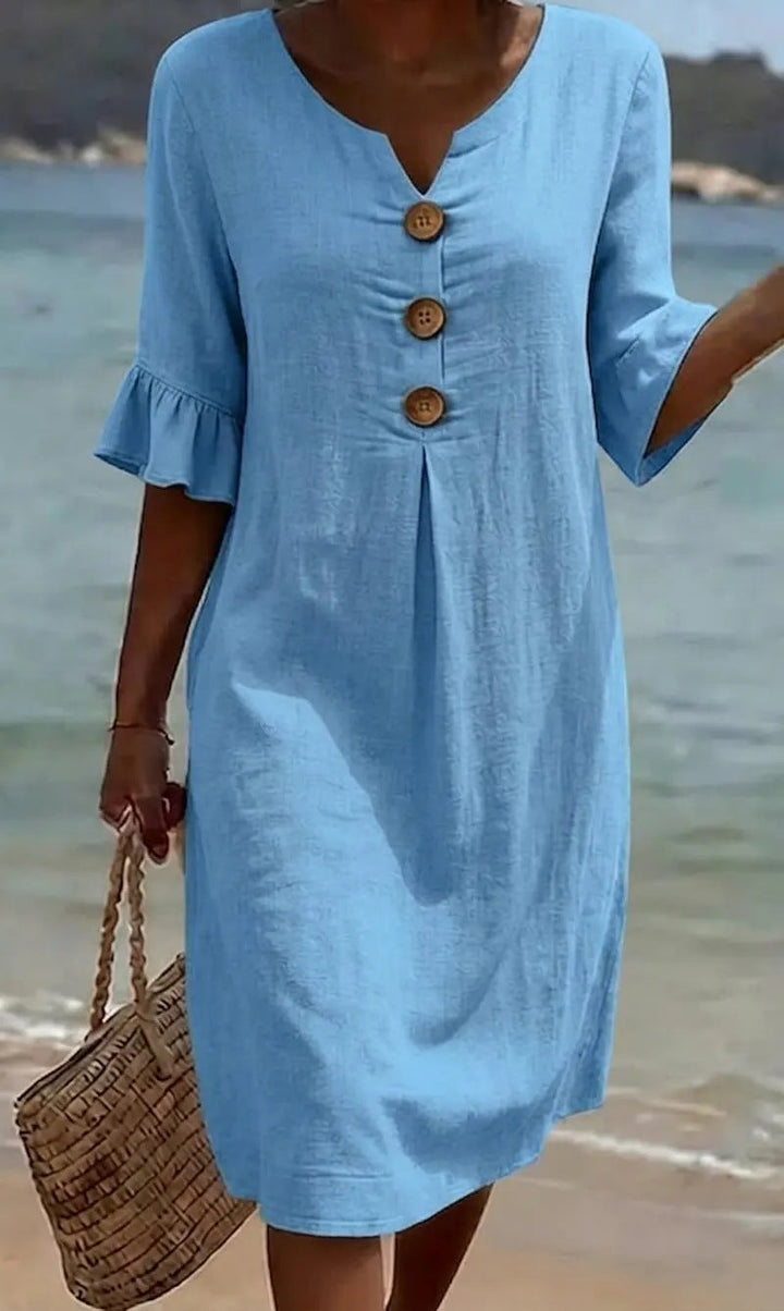ELEGANT LOOSE DRESS FOR WOMEN
