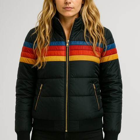 WOMEN’S LIGHTWEIGHT WATERPROOF BOMBER JACKET