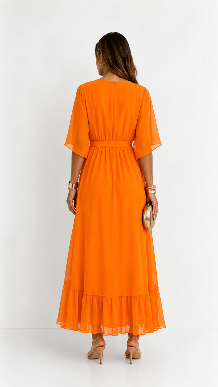CHIFFON DRESS FOR WOMEN