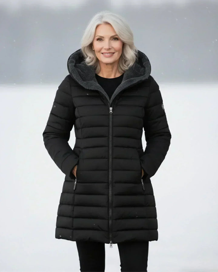 LONG PADDED COAT FOR WOMEN