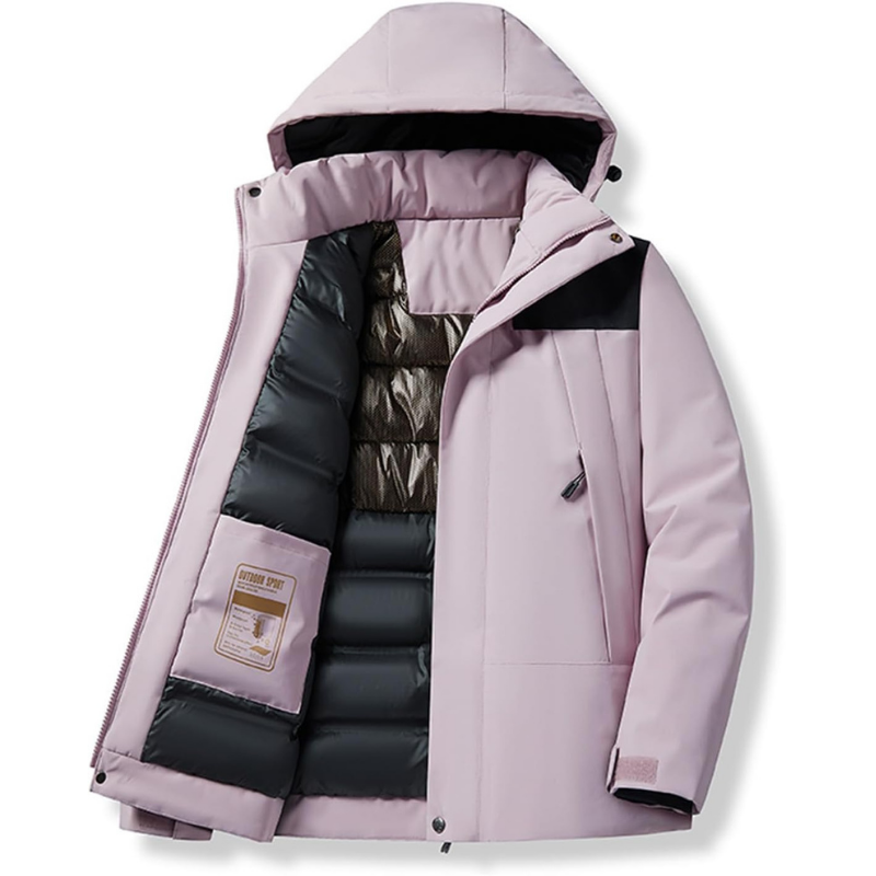 WOMEN’S WARM HOODED SKI JACKET