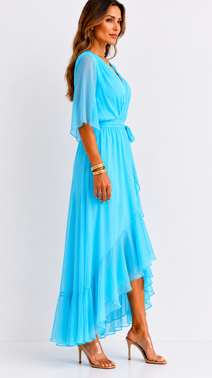 CHIFFON DRESS FOR WOMEN