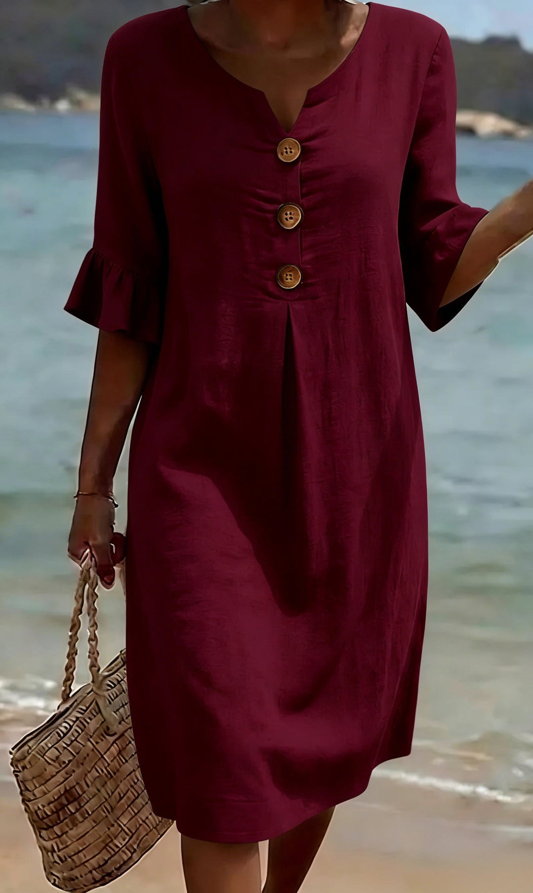 ELEGANT LOOSE DRESS FOR WOMEN