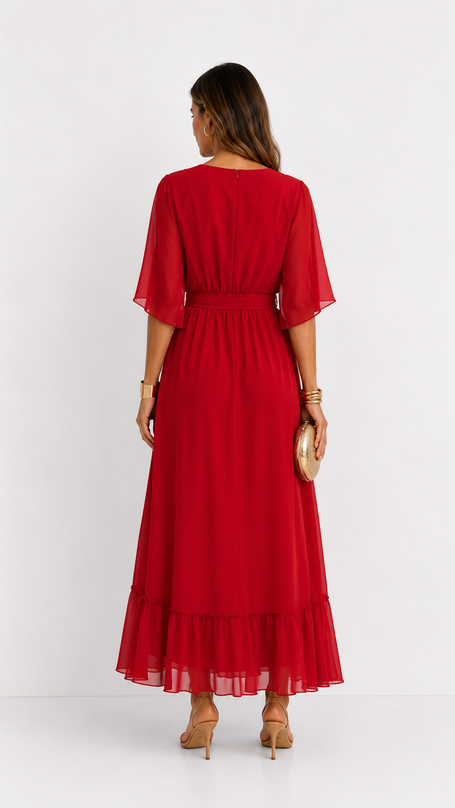 CHIFFON DRESS FOR WOMEN