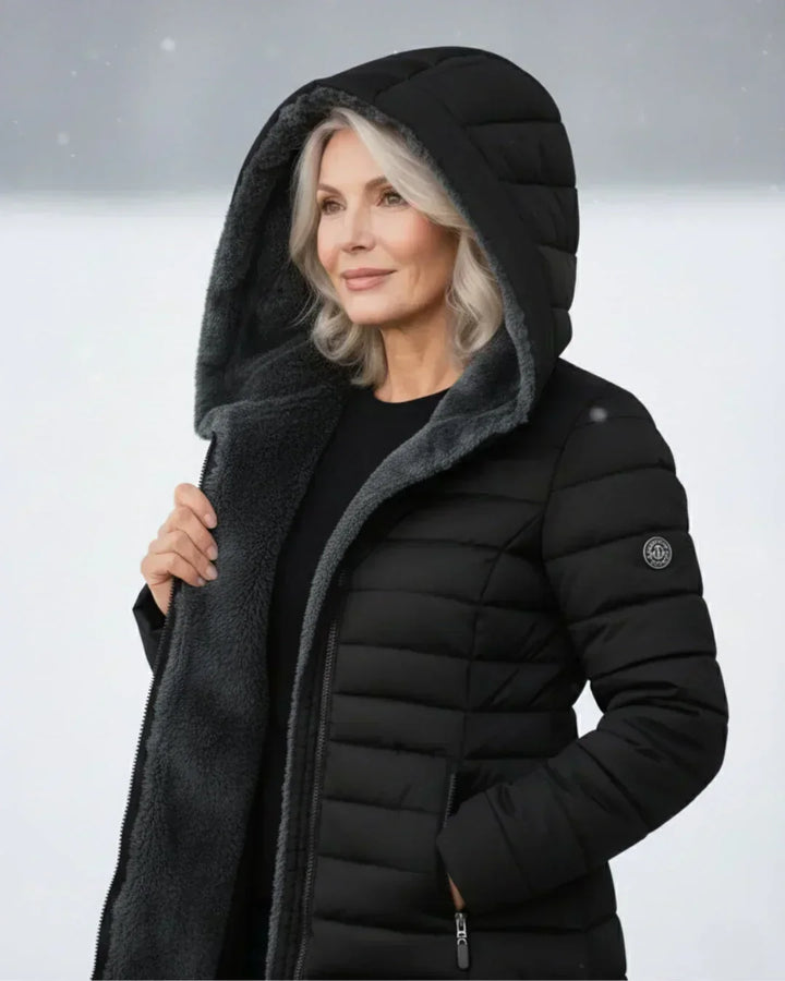 LONG PADDED COAT FOR WOMEN