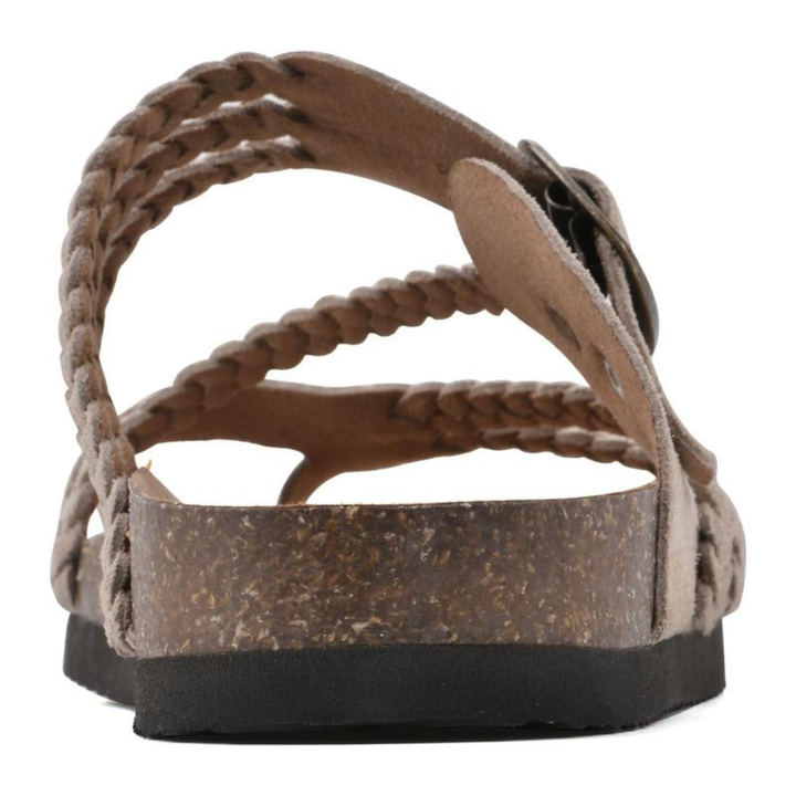 WOVEN CORK SANDALS FOR WOMEN