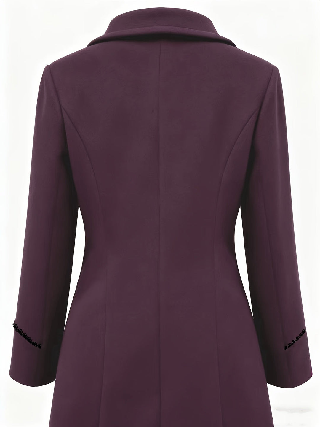DOUBLE-BREASTED WOMEN'S COAT
