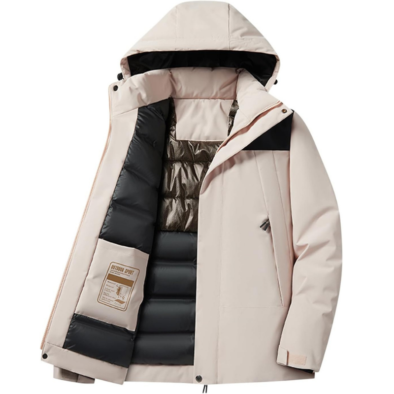 WOMEN’S WARM HOODED SKI JACKET