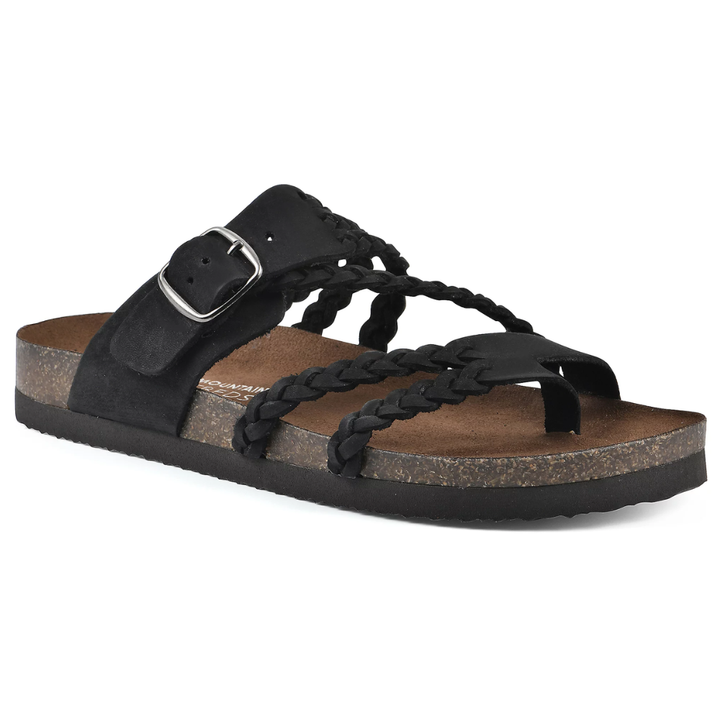 WOVEN CORK SANDALS FOR WOMEN
