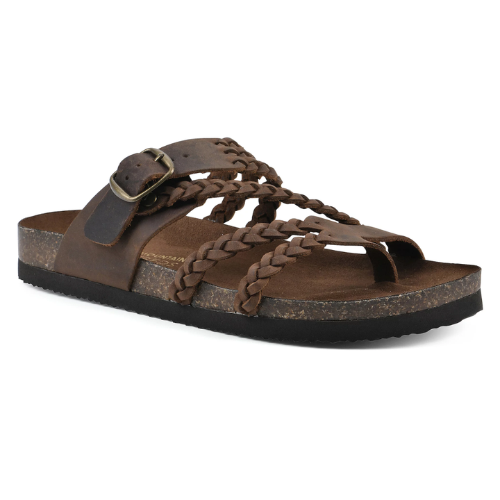 WOVEN CORK SANDALS FOR WOMEN