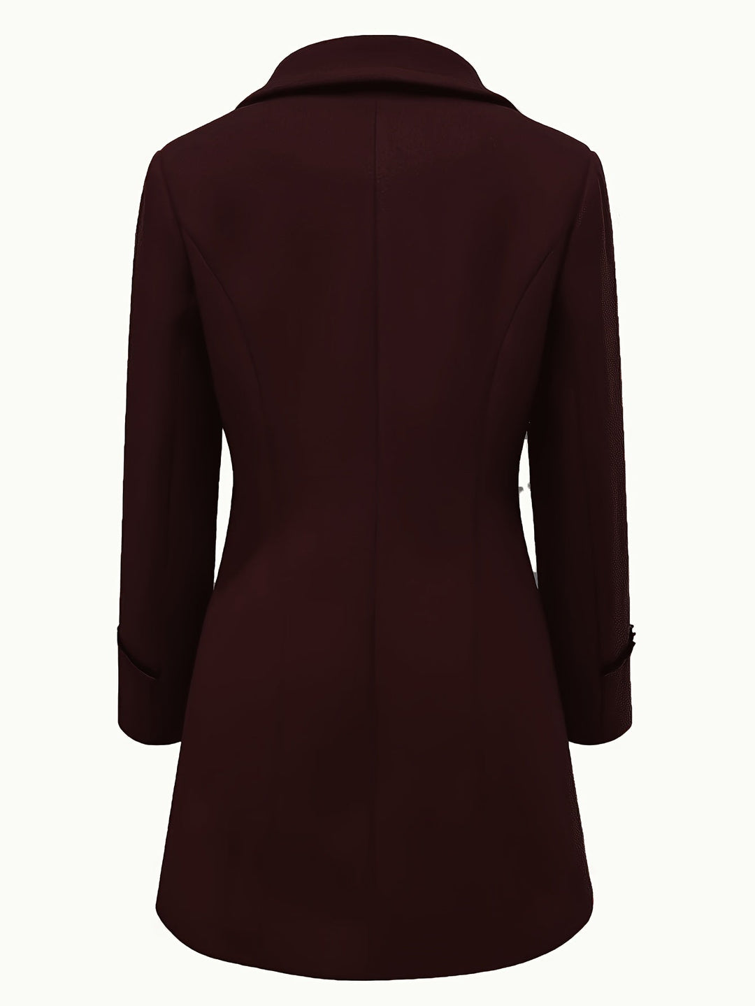 DOUBLE-BREASTED WOMEN'S COAT