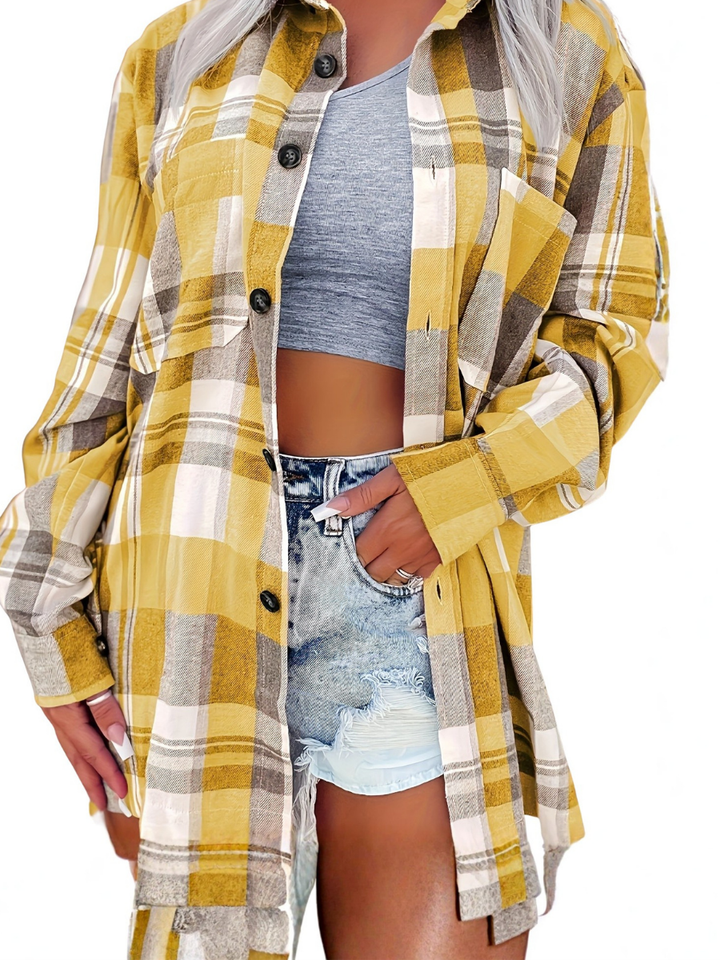 WOMEN'S LONG SLEEVE AUTUMN SHIRT