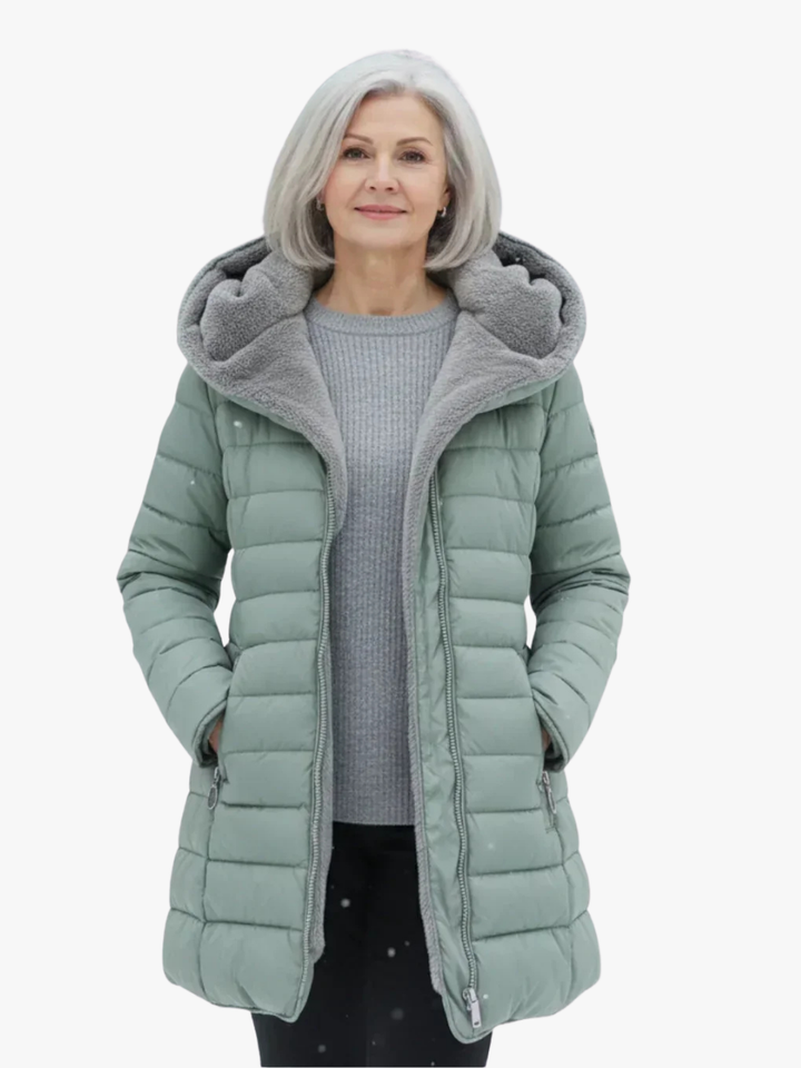 LONG PADDED COAT FOR WOMEN