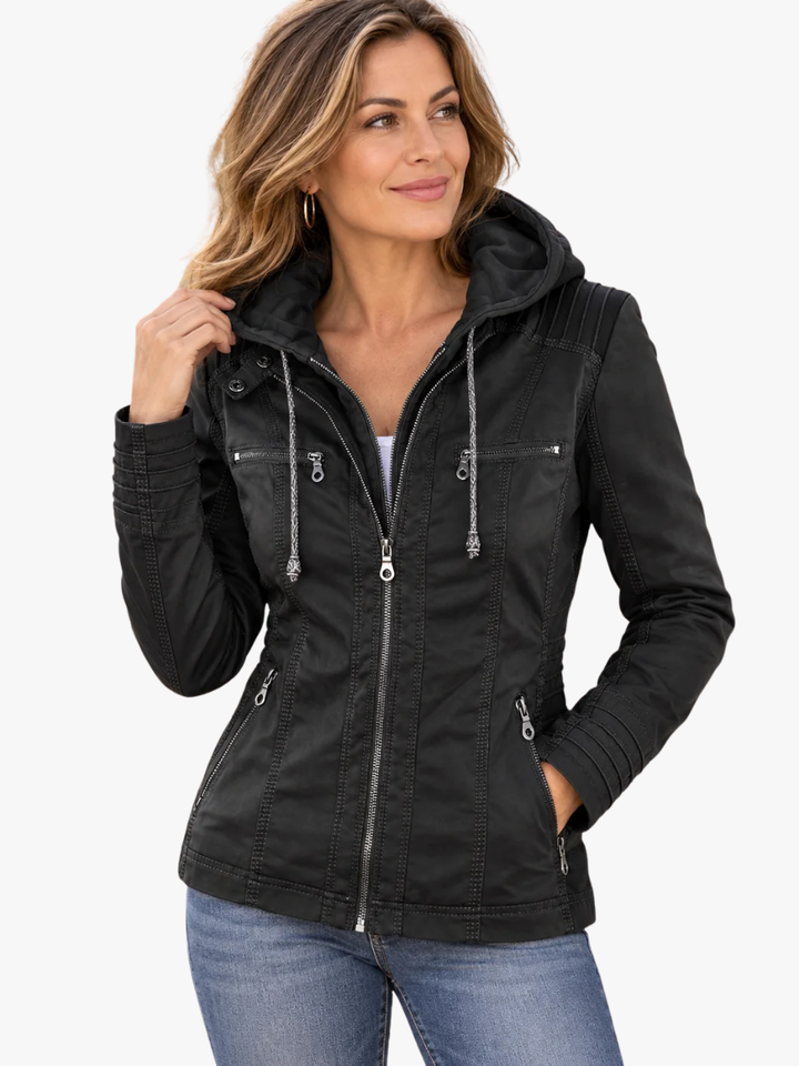 REFINED HOODIE JACKET FOR WOMEN