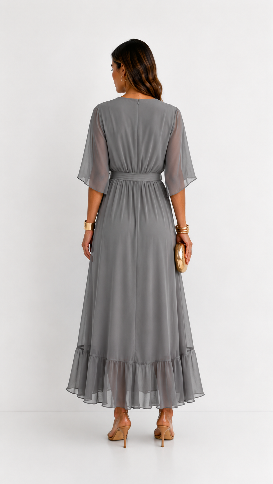 CHIFFON DRESS FOR WOMEN