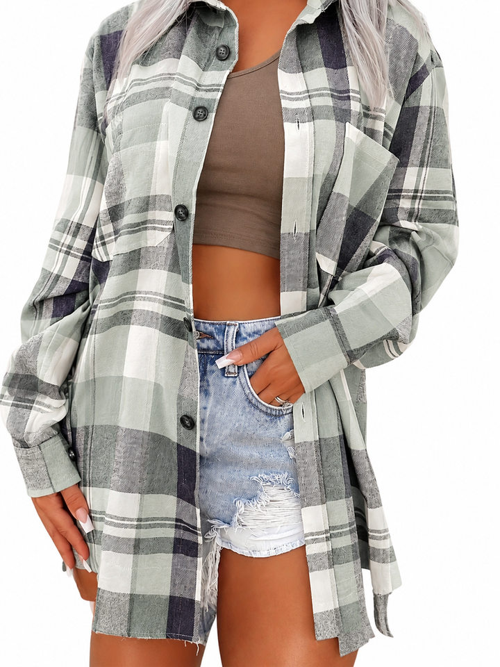 WOMEN'S LONG SLEEVE AUTUMN SHIRT