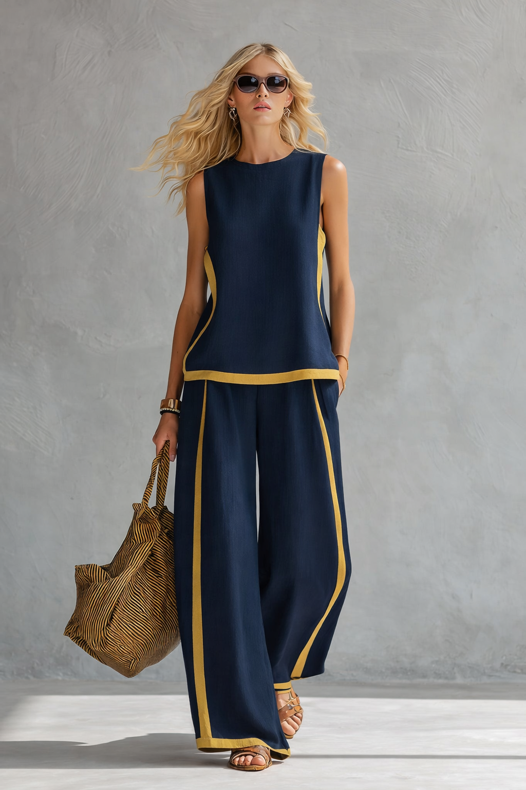CHIC LINEN SET FOR WOMEN