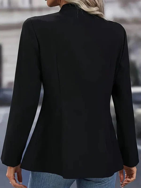 Classis Blazer with Buttons and Open Front
