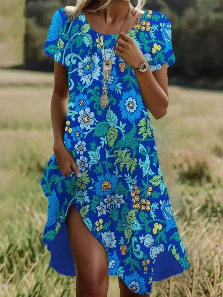 SUMMER MIDI DRESS FOR WOMEN