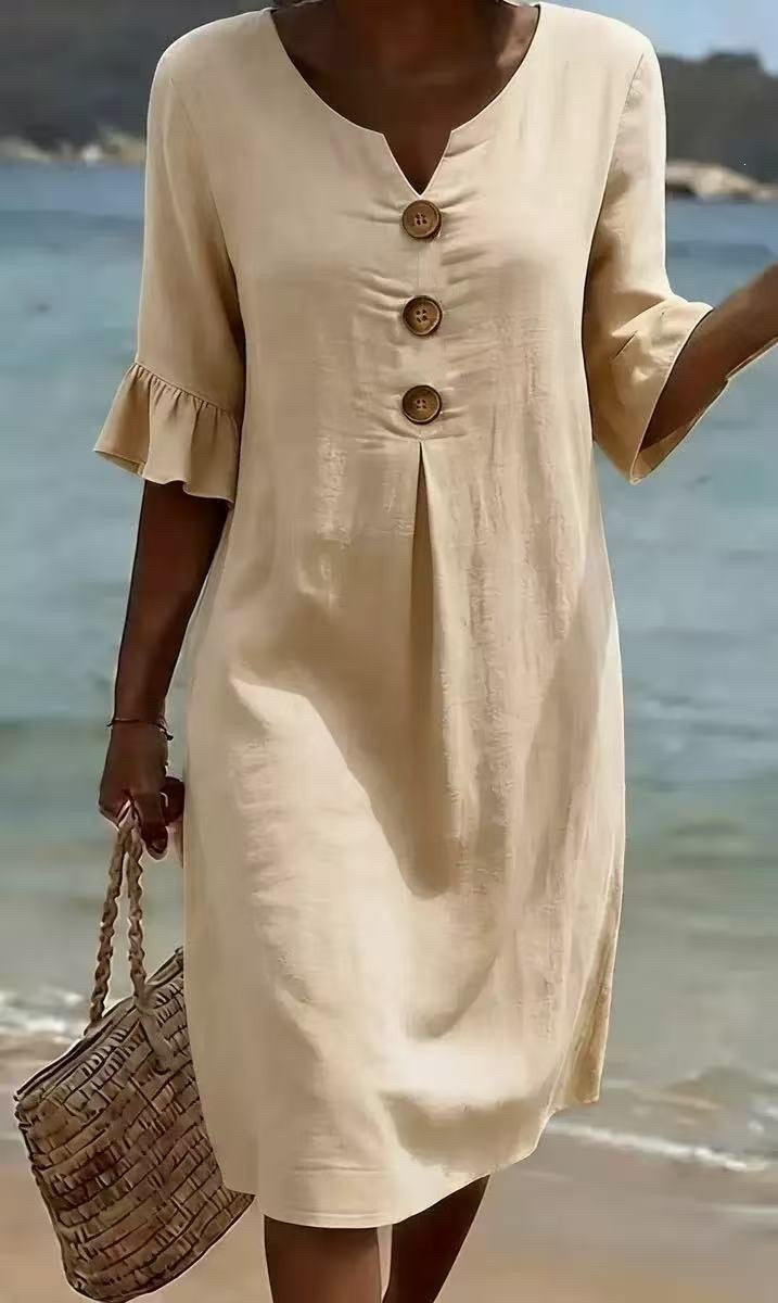 ELEGANT LOOSE DRESS FOR WOMEN