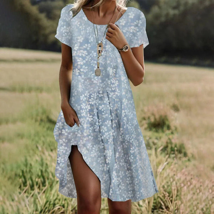SUMMER MIDI DRESS FOR WOMEN