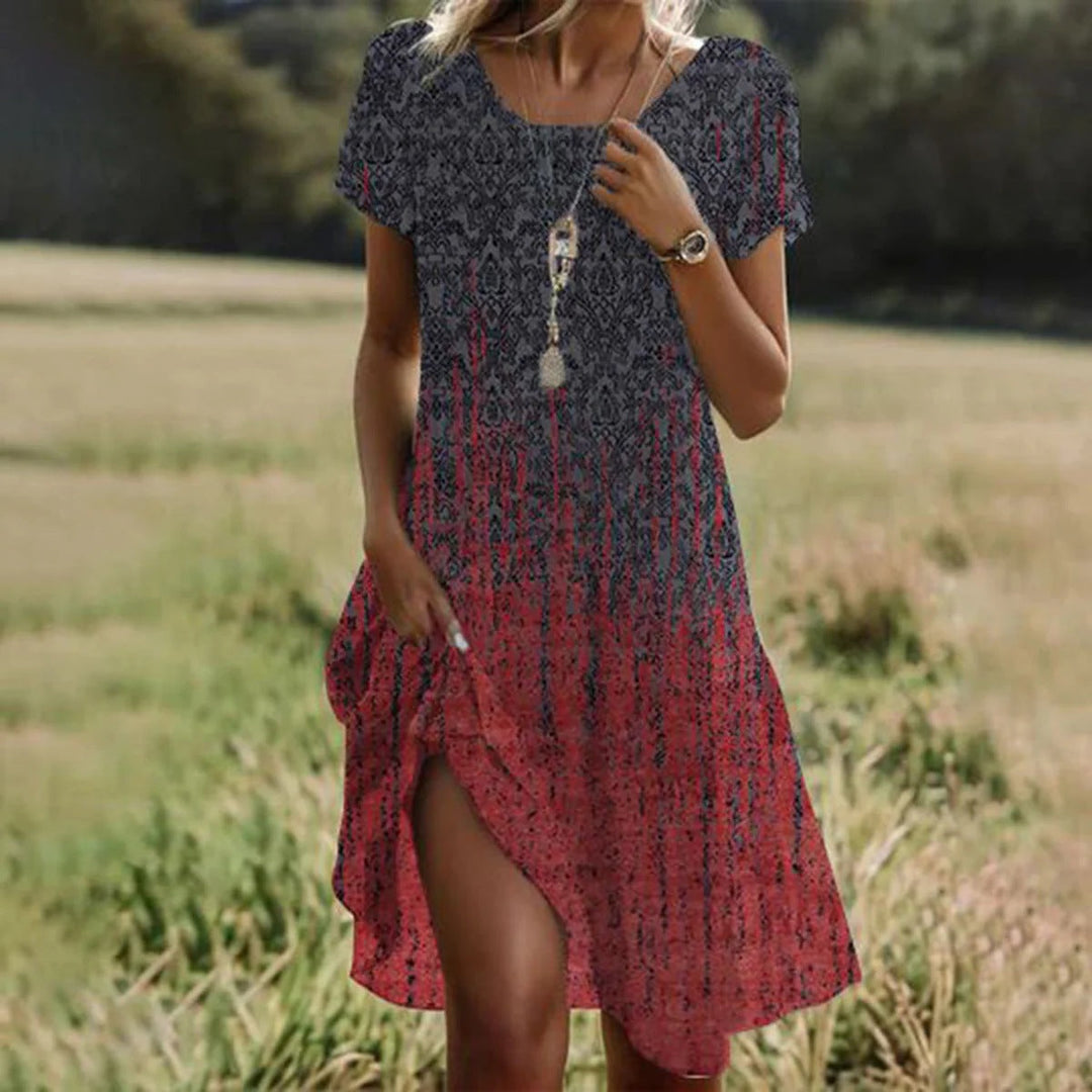 SUMMER MIDI DRESS FOR WOMEN