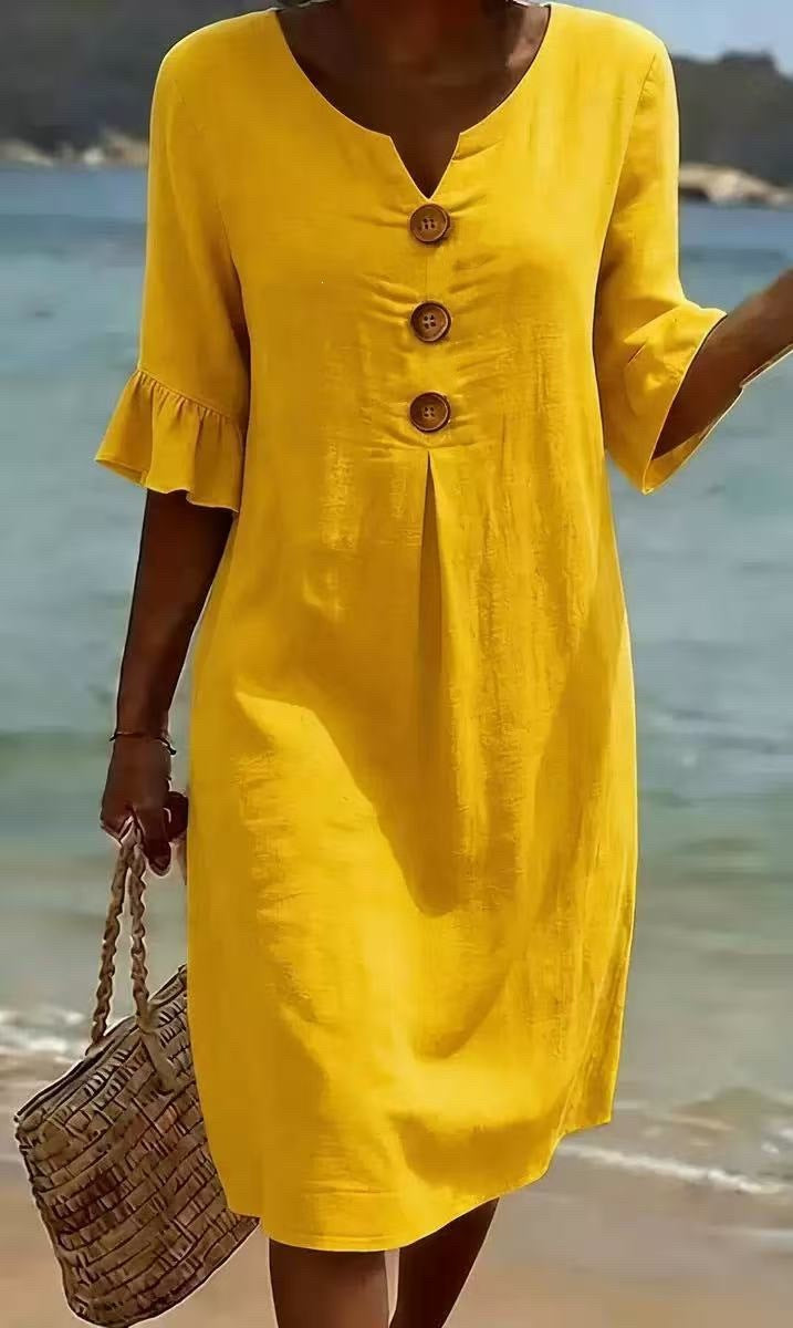ELEGANT LOOSE DRESS FOR WOMEN