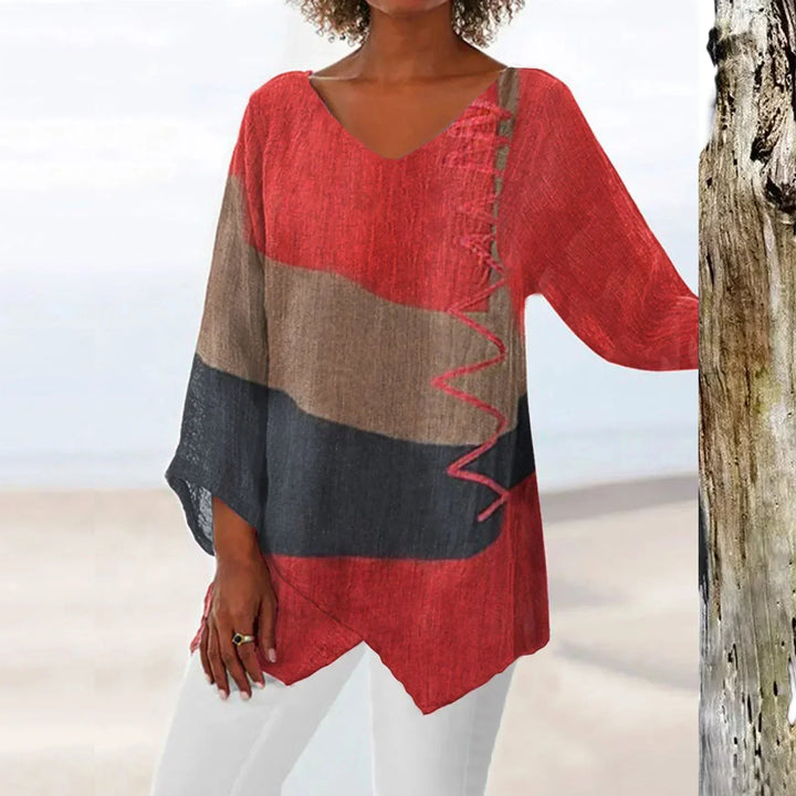 ELEGANT SUMMER TOP FOR WOMEN