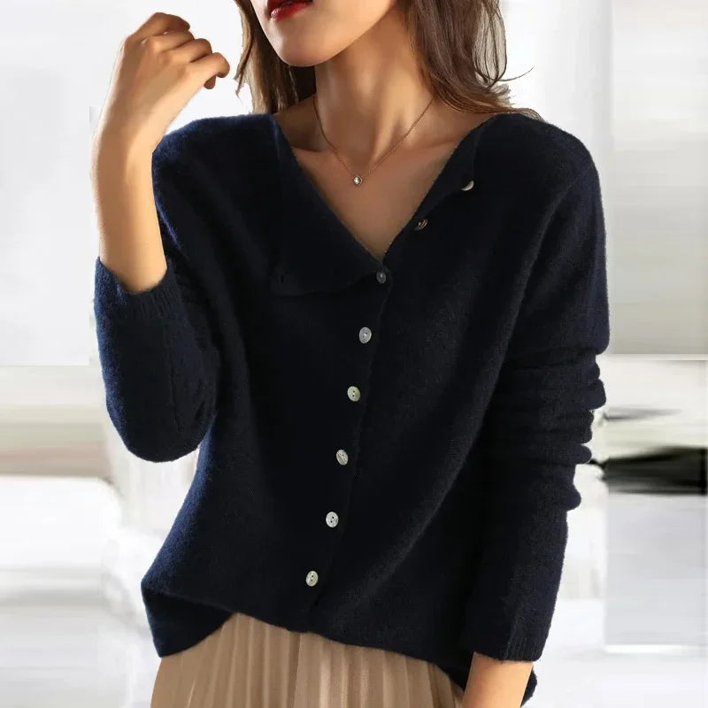 TEXTURED WARM PULLOVER FOR WOMEN