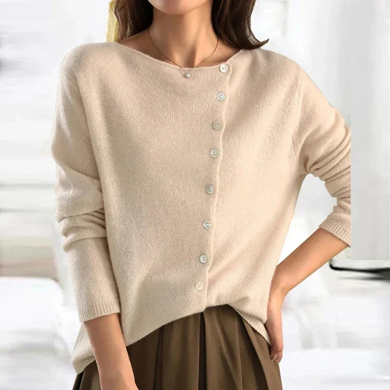 TEXTURED WARM PULLOVER FOR WOMEN