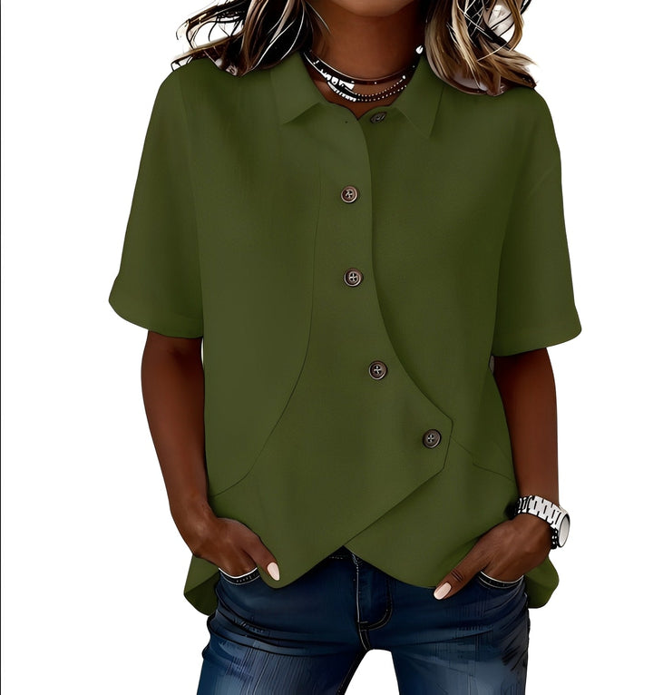 LINEN MIX SHIRT FOR WOMEN