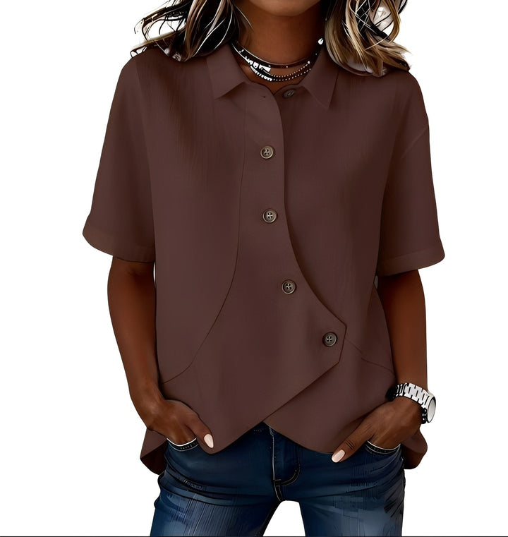 LINEN MIX SHIRT FOR WOMEN