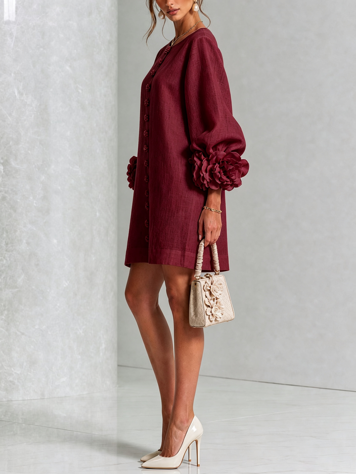 ELEGANT WOMEN'S SLEEVELESS DRESS