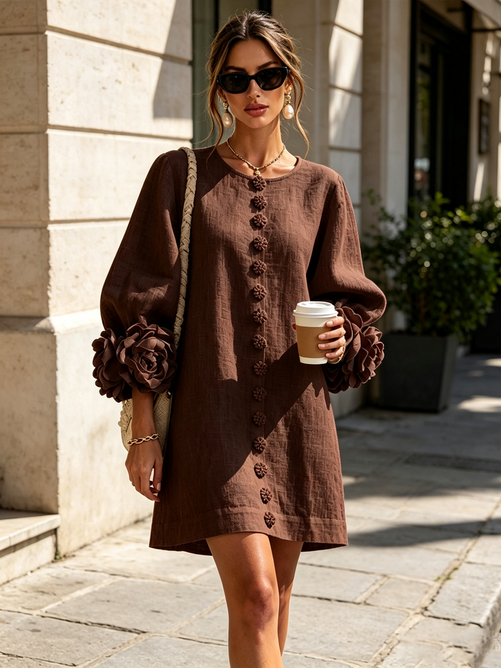ELEGANT WOMEN'S SLEEVELESS DRESS