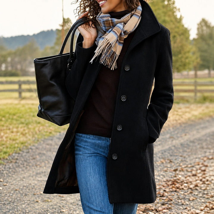 WOMEN’S WARM MID-LENGTH COAT