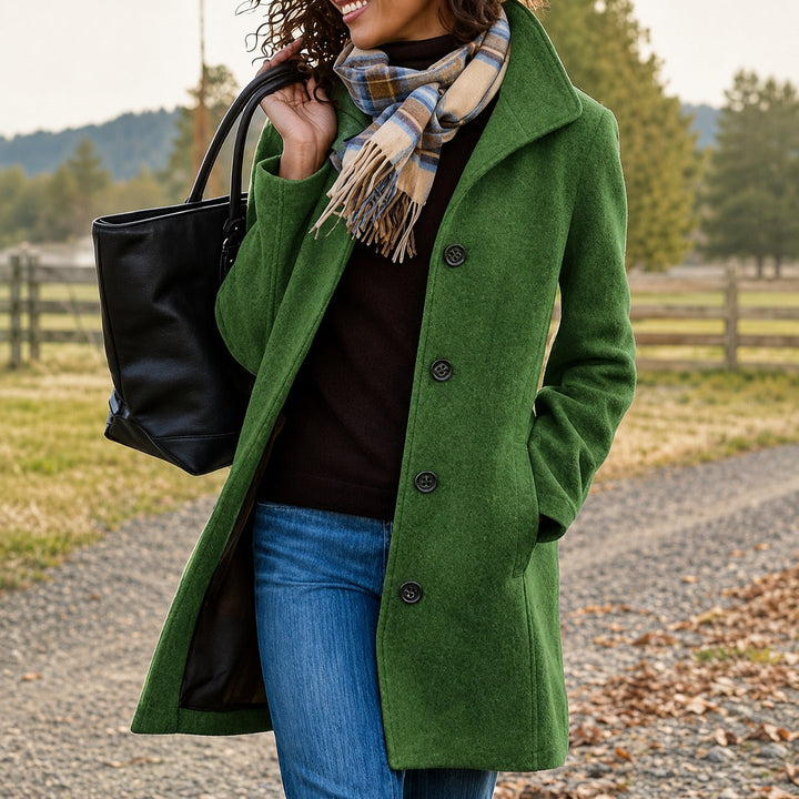 WOMEN’S WARM MID-LENGTH COAT