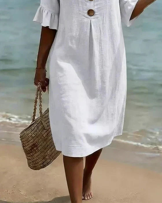 ELEGANT LOOSE DRESS FOR WOMEN