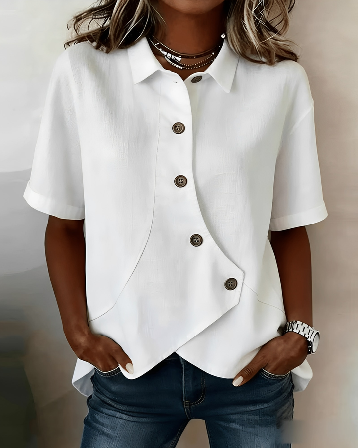 LINEN MIX SHIRT FOR WOMEN